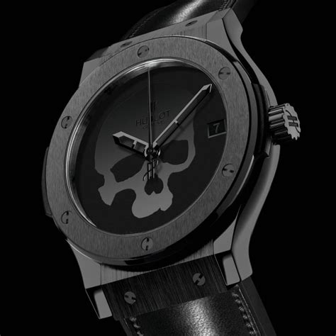 hublot geneve skull watch